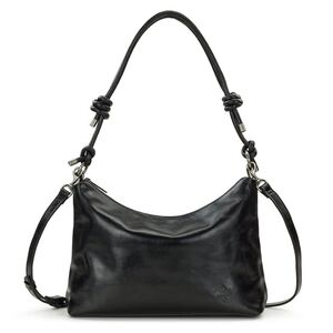 NWT PATRICIA NASH Irma Shoulder Bag Crossbody Purse Vintage Distressed Black Lea